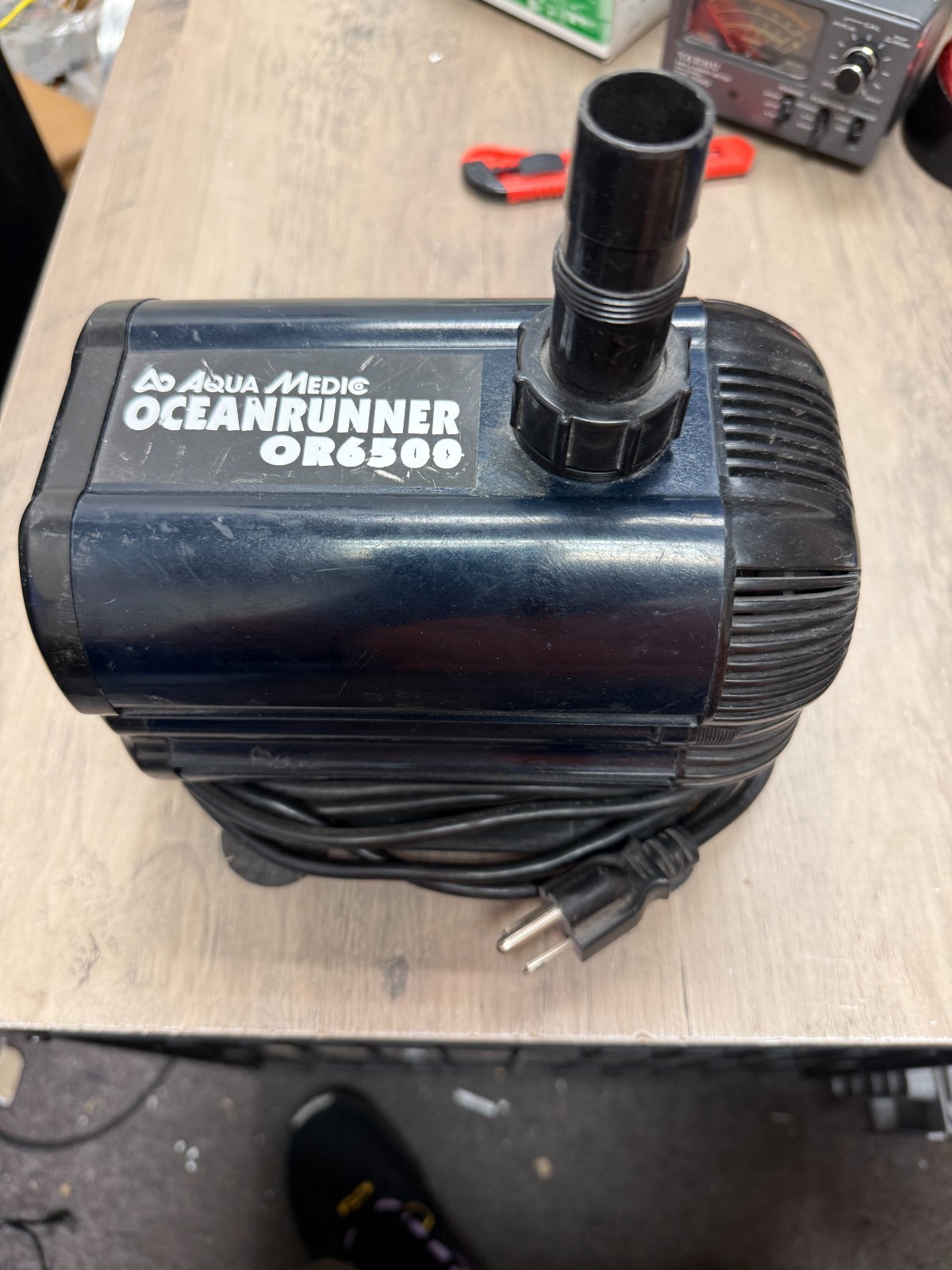 Aqua Medic Ocean Runner 6500 Pump, OR6500 110V, 1700 GPH FOR PARTS READ WORKING