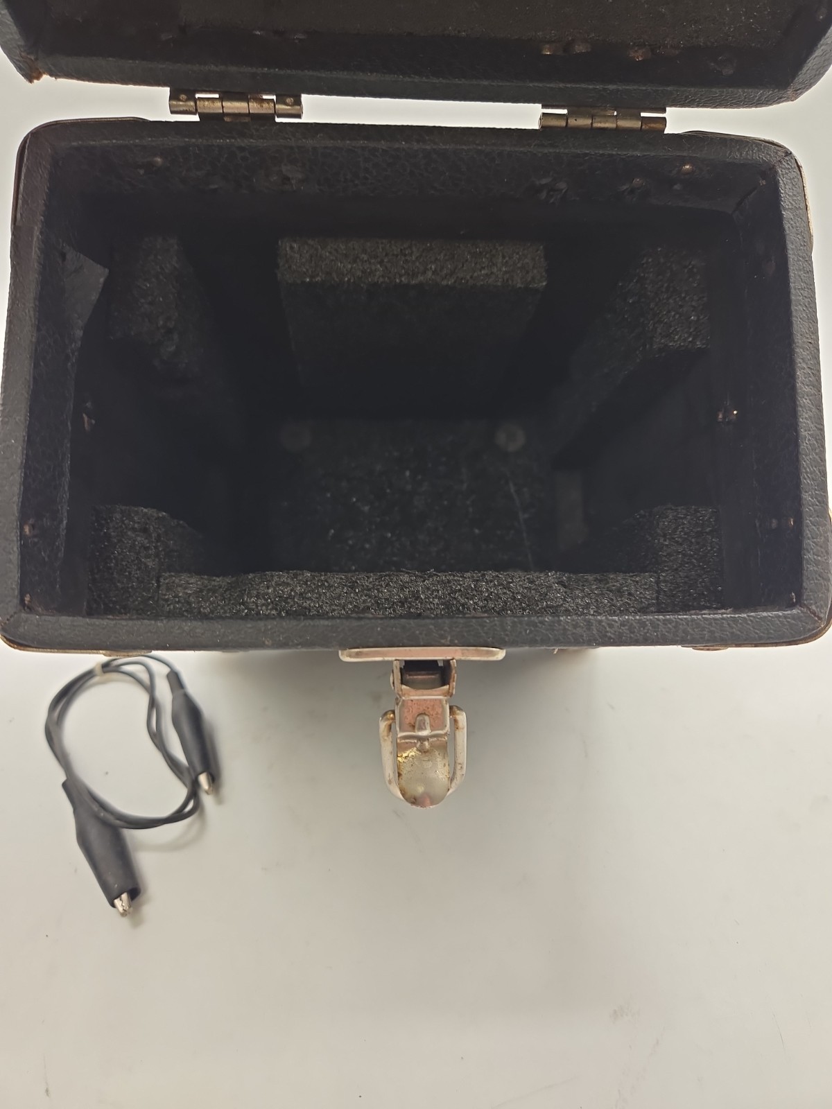 Vtg Weston Electrical Instrument AC Voltmeter Zero Corrector Model 433 With Case