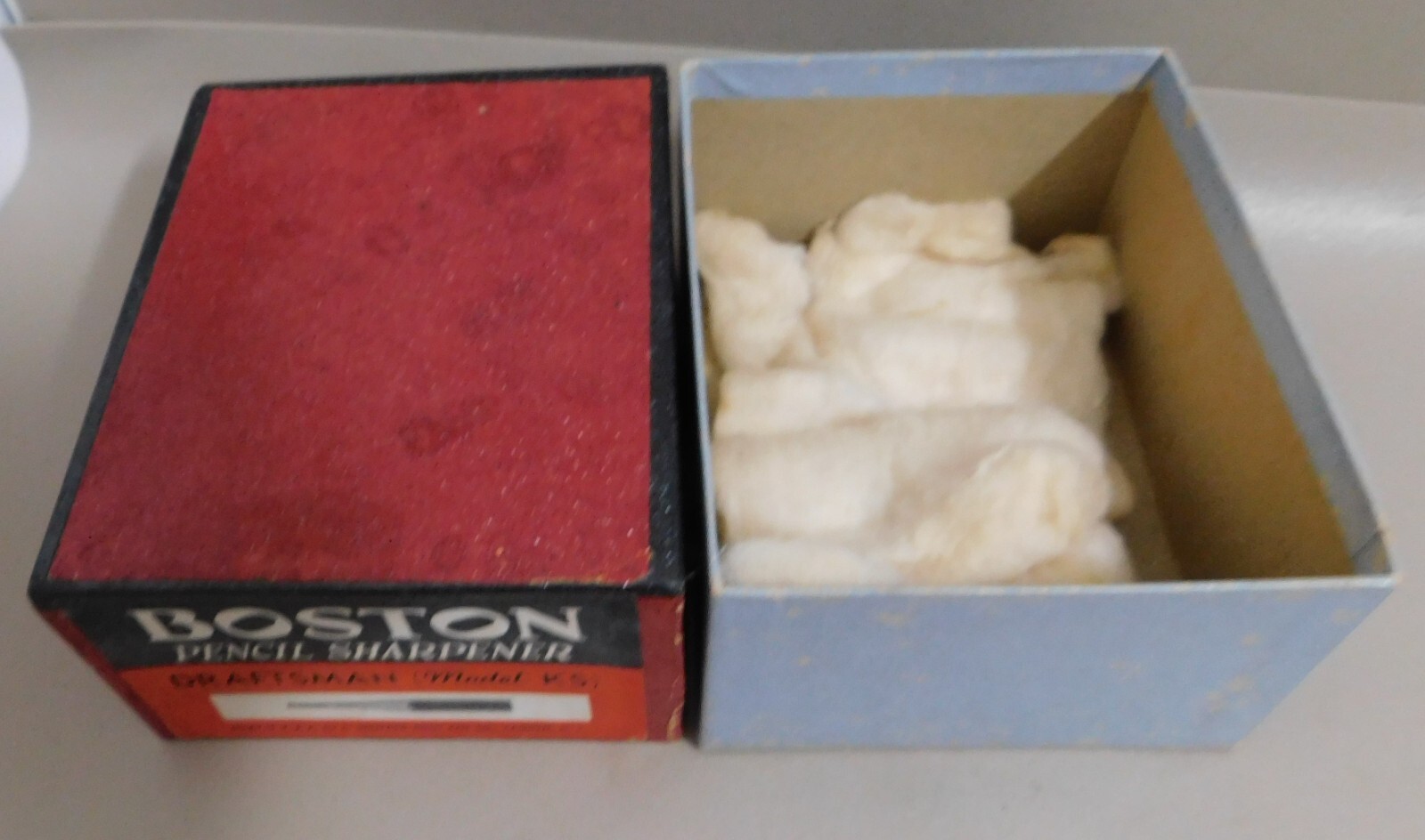 VTG Hunt Boston DRAFTSMAN Model KS Pencil Sharpener - BOX ONLY - NO Sharpener