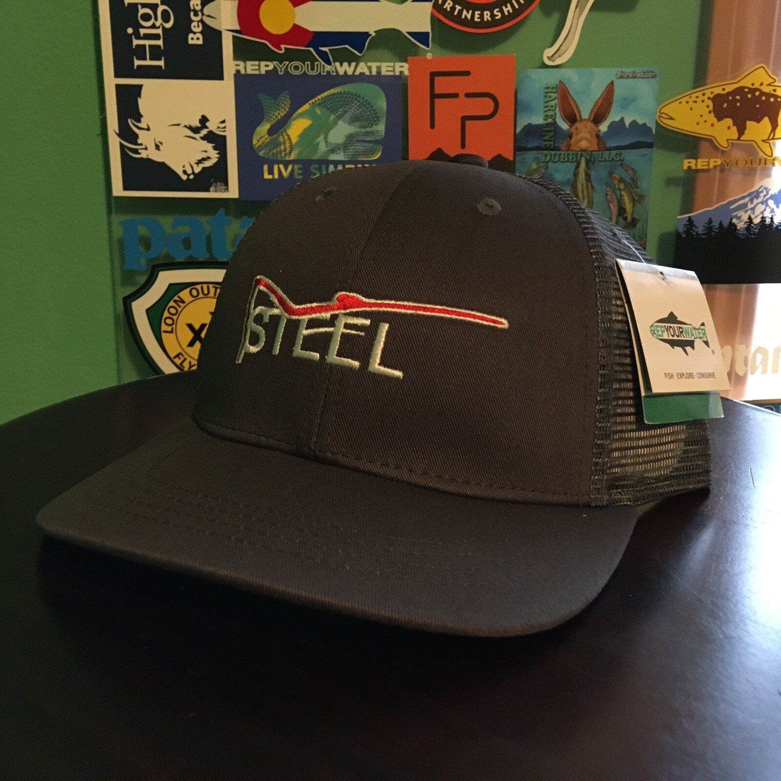 Steelhead Fly Fishing RepYourWater Trucker Hat