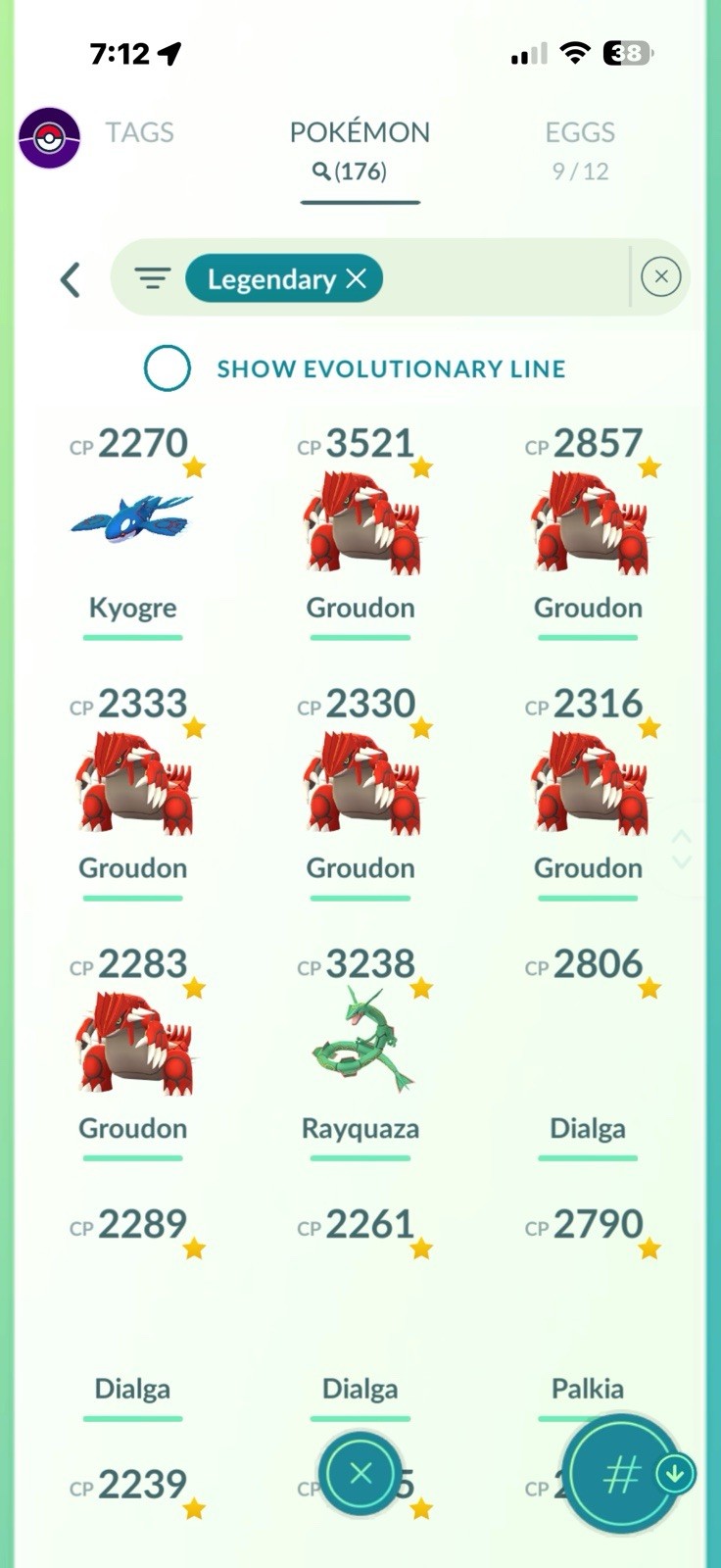 Pokémon GO Level 72 Game Account Legendary Shiny Pokémon ID DayWalker5150