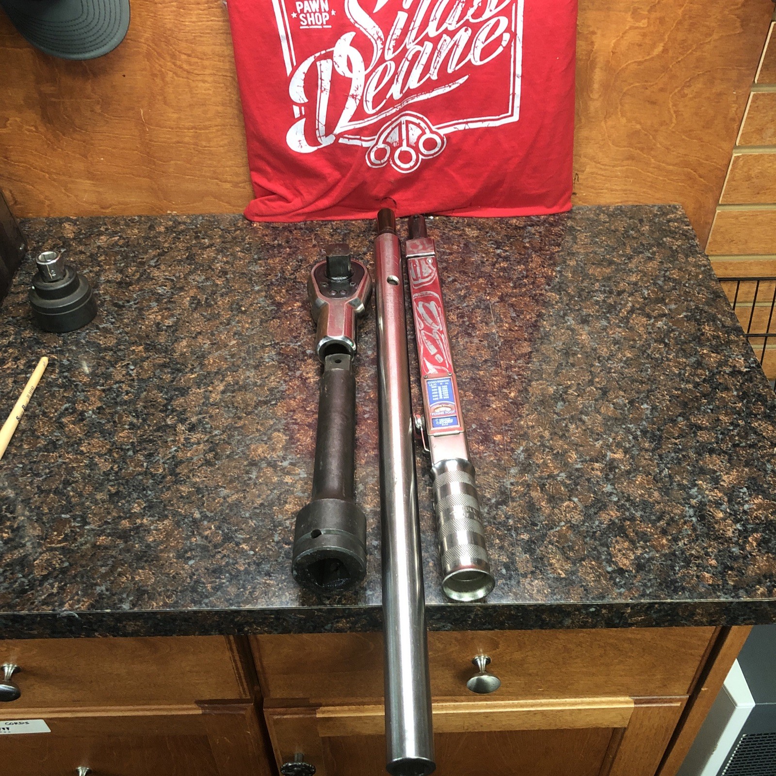 Precision Instruments 1" Drive Split-beam Click Torque Wrench C5D600F (LOOK)