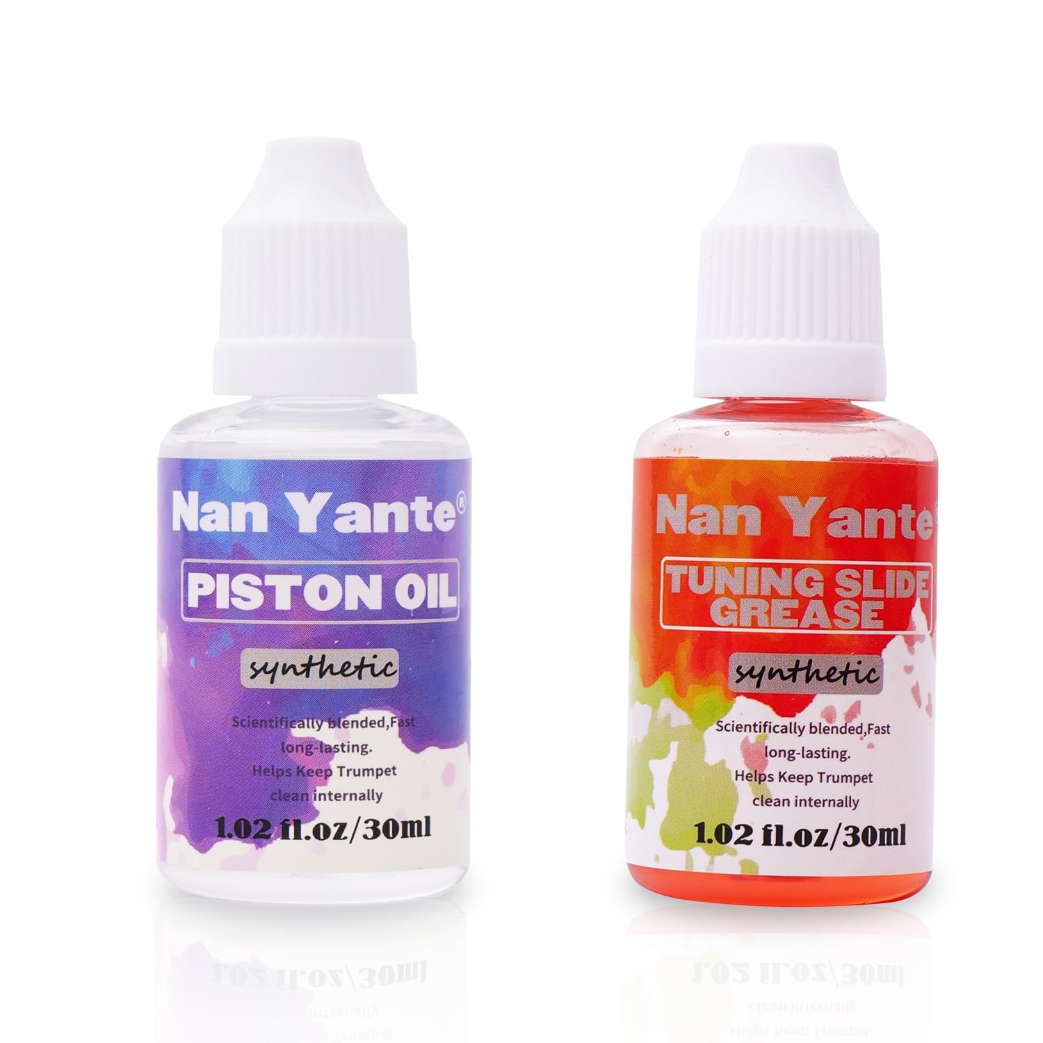 Premium Synthetic Tuning Slide Grease Oil + Valve Oil/Piston Oil for Trumpet,...