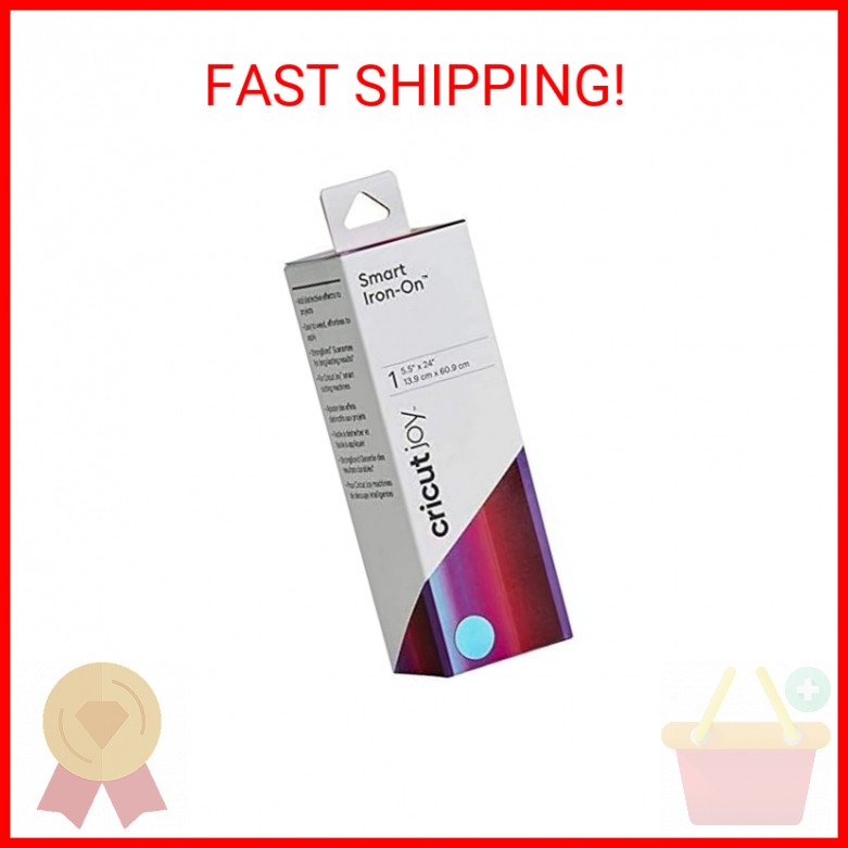 Cricut Smart Iron On (5.5in x 24in, Holographic Dahlia) for Joy machine - matles