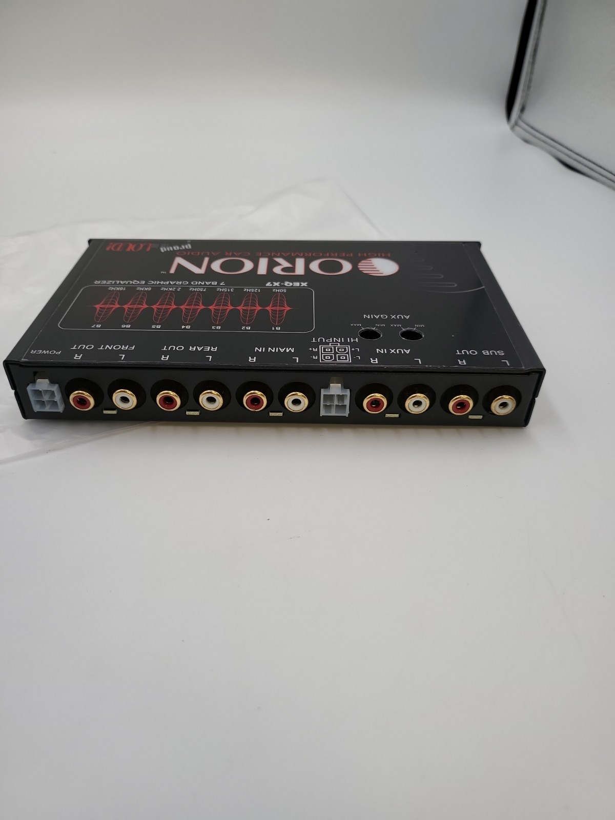 Orion High Proformance Car Audio XEQ-X7 - 7 Band Graphic Equalizer