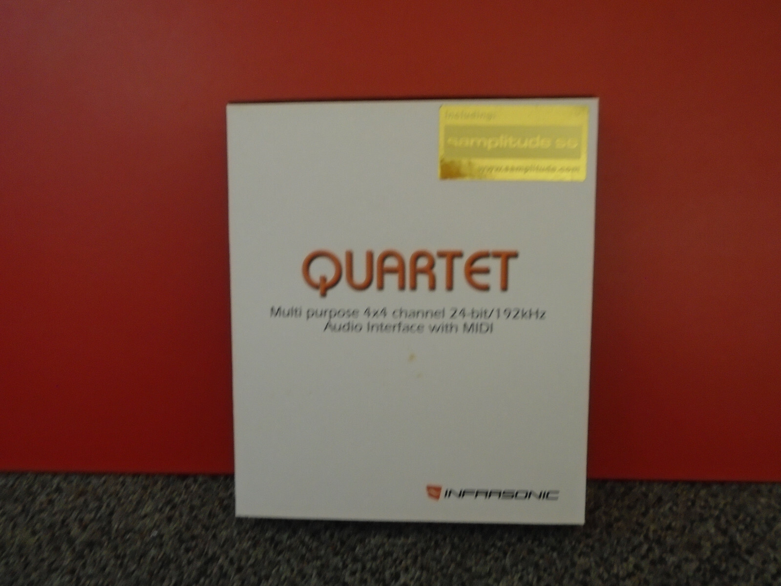 QUARTET INFRRSONIC 24-BIT/192KHZ 4*4 PCI AUDIO INTERFACE HDMI