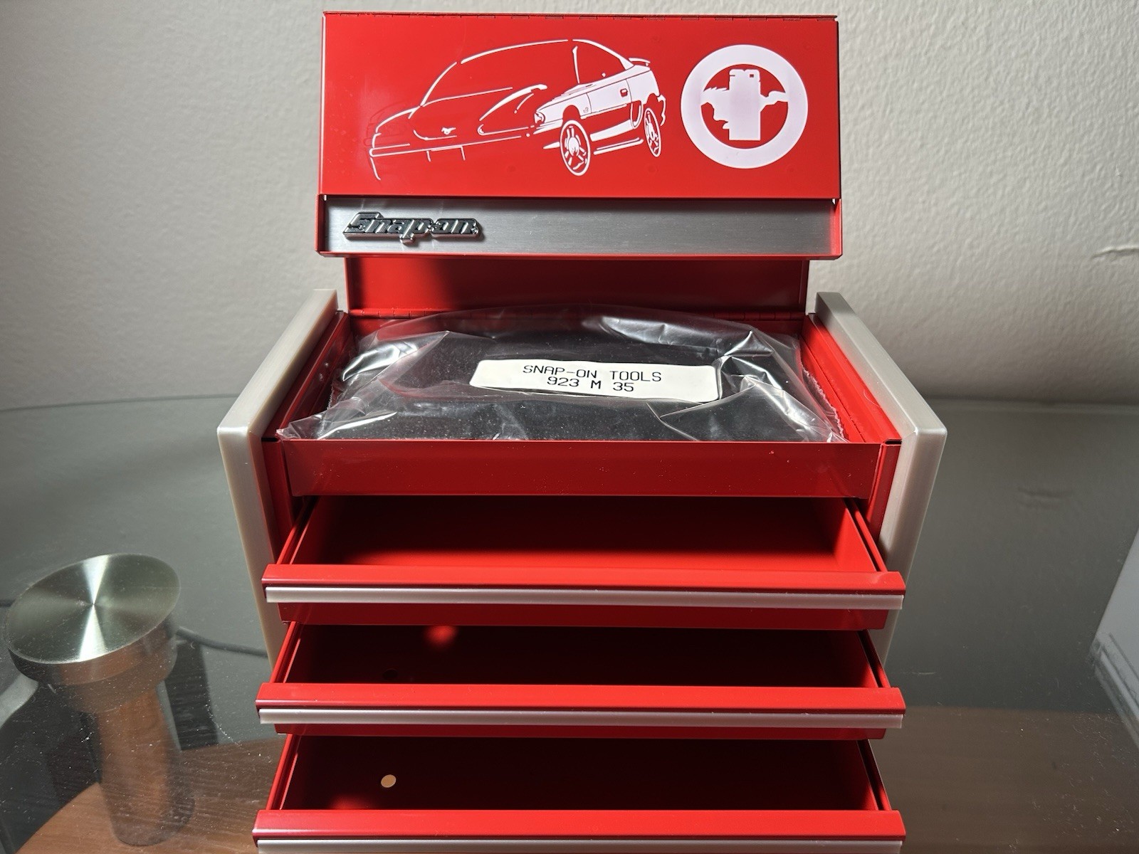 Snap On Mini Tool Box - 923 M 35 - Red Mustang Limited Edition - 1