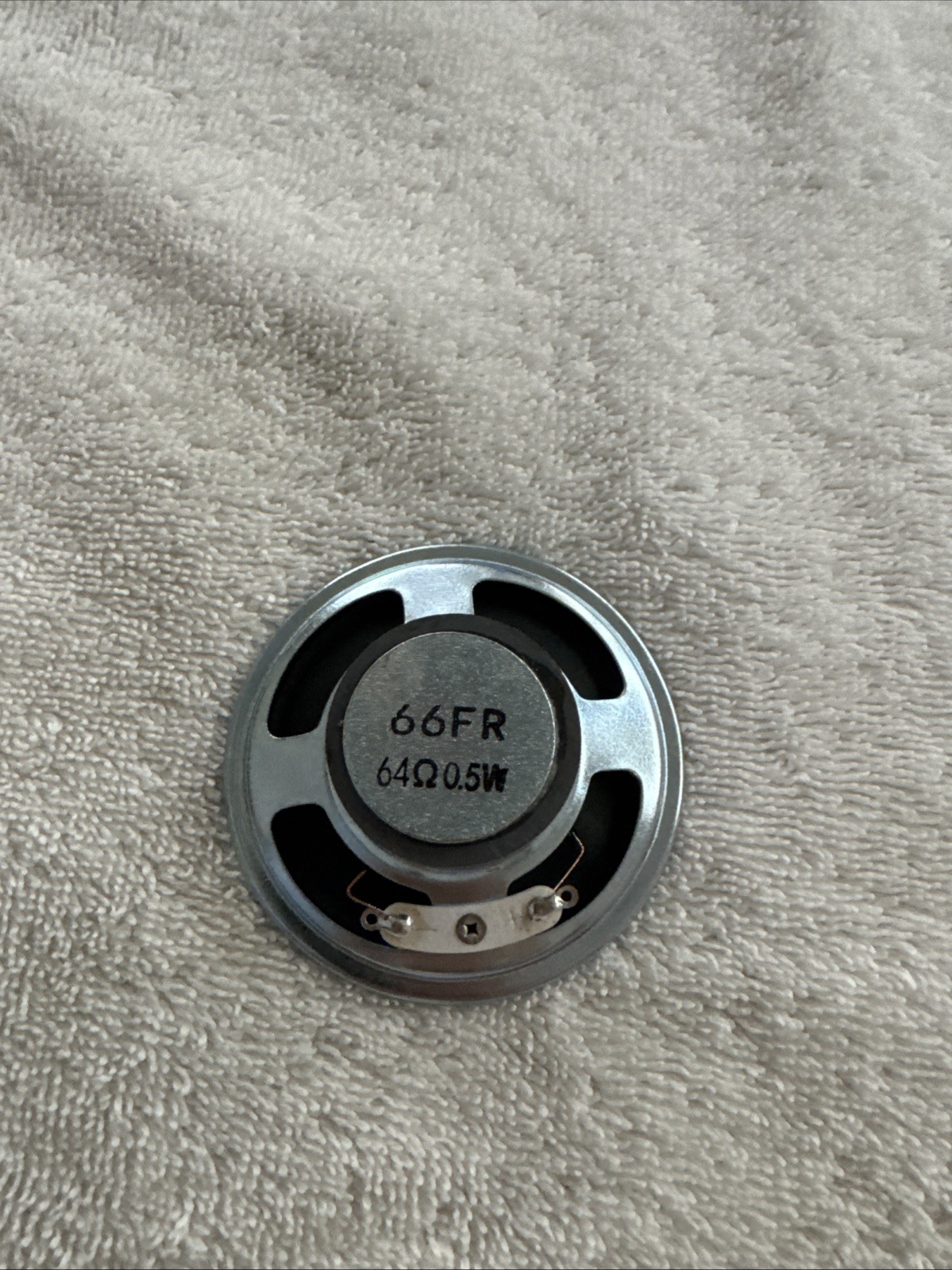 0.5W 64 Ohm Audio Speaker 60mm / 2.36 Inch Round Small Speaker