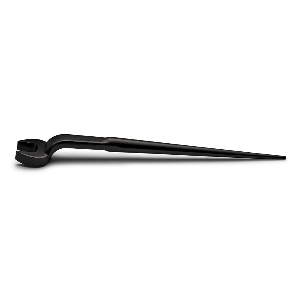 1754 Construction-Structural Open-End Spud Wrench,Offset Head Black SAE 1-7/8"