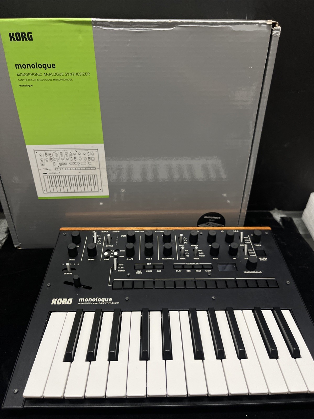 Korg Monologue Monophonic Analogue Synthesizer Keyboard