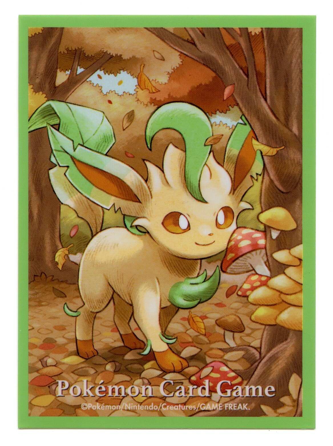 Leafeon Autumn Woods Individual Card Sleeve Pokemon Center Japan Original