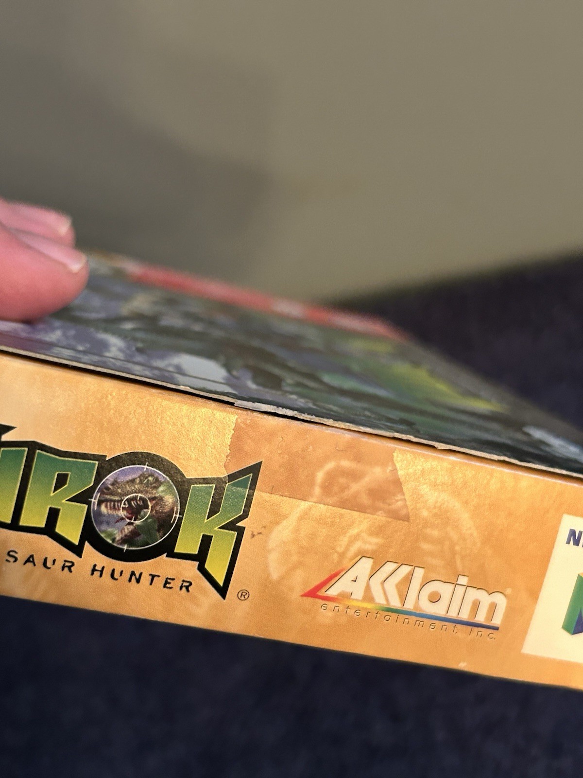 BOX ONLY Turok Dinosaur Hunter Box Only Authentic (Nintendo 64) N64