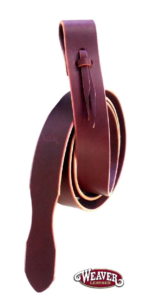 New Weaver 6' Long Latigo Tie Strap No Holes Tapered End 6' x 1 3/4"