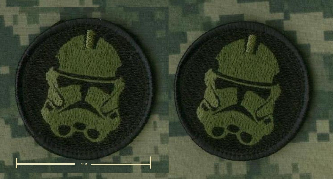Syria-Iraq DAESH WHACKER GREEN BERET ADVISERS 2" 2-TAB: Marvel Comics Iron-man