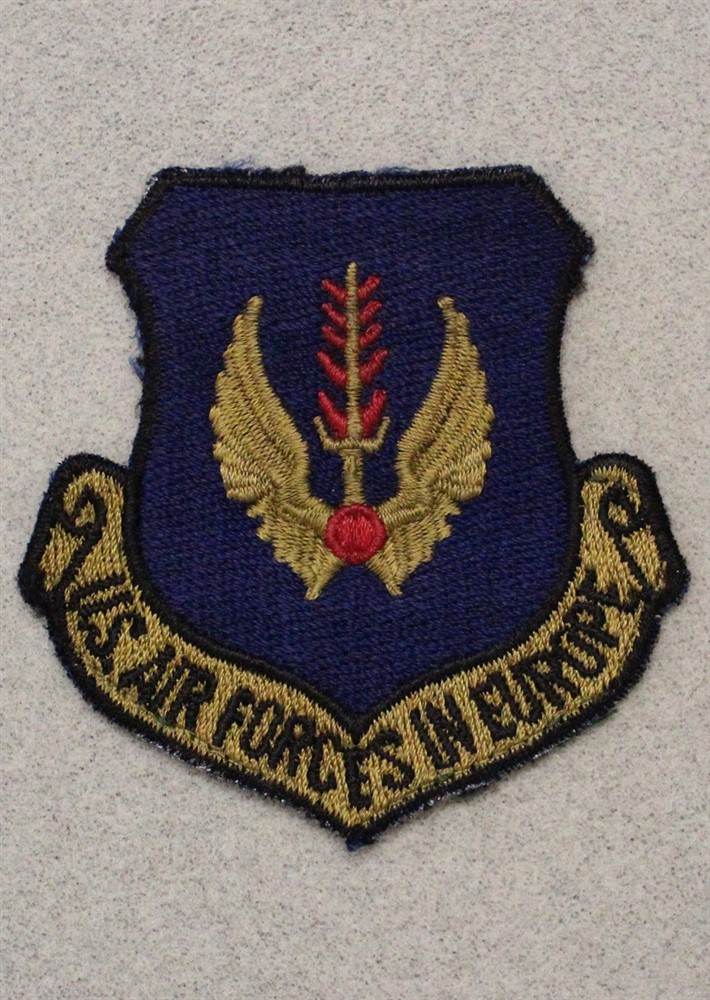 USAF Air Force Patch 091: U.S. Air Forces Europe - subdued, 2 3/4"