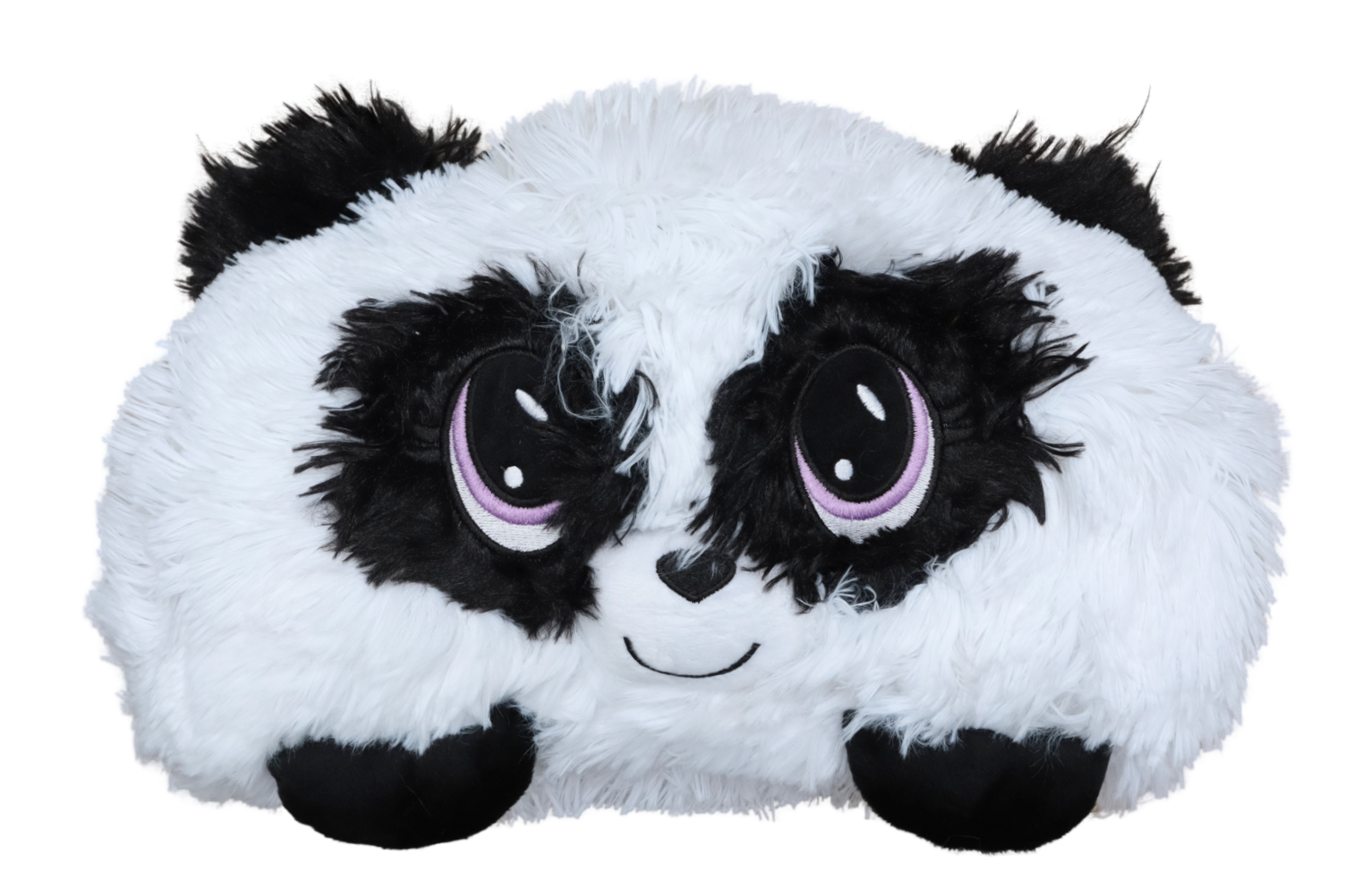 Fluffaluff Pets Happy Nappers Panda Size Medium Cuddly Pillow Cover