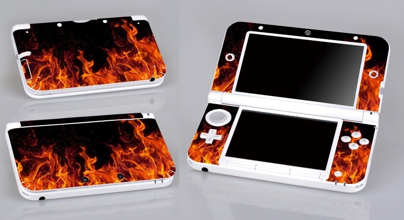 Fire 304 Vinyl Decal Skin Sticker Cover for Nintendo 3DS XL/LL