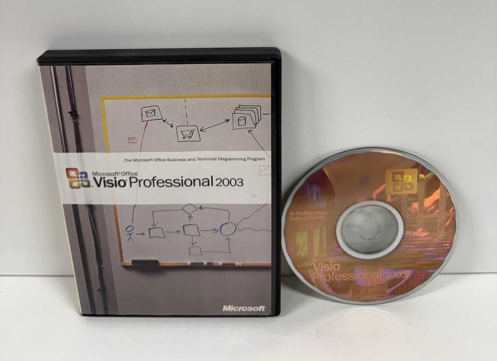 Microsoft Office Visio Professional 2003 Full Version with Product Key