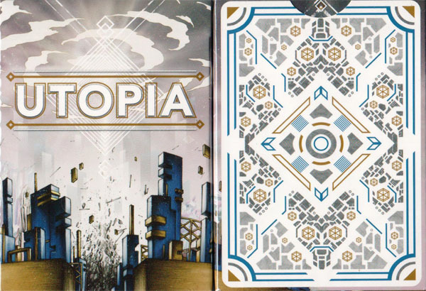 UTOPIA DECK OF PLAYING CARDS POKER SIZE BY CARD EXPERIMENT
