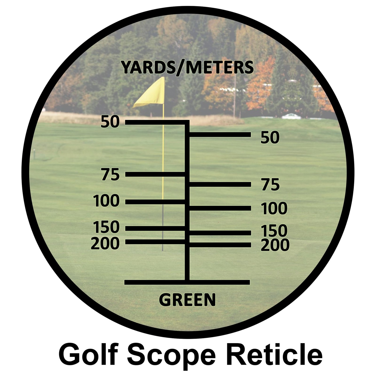Barska Blueline 8x22 Waterproof Golf Scope Monocular with One Size, Black