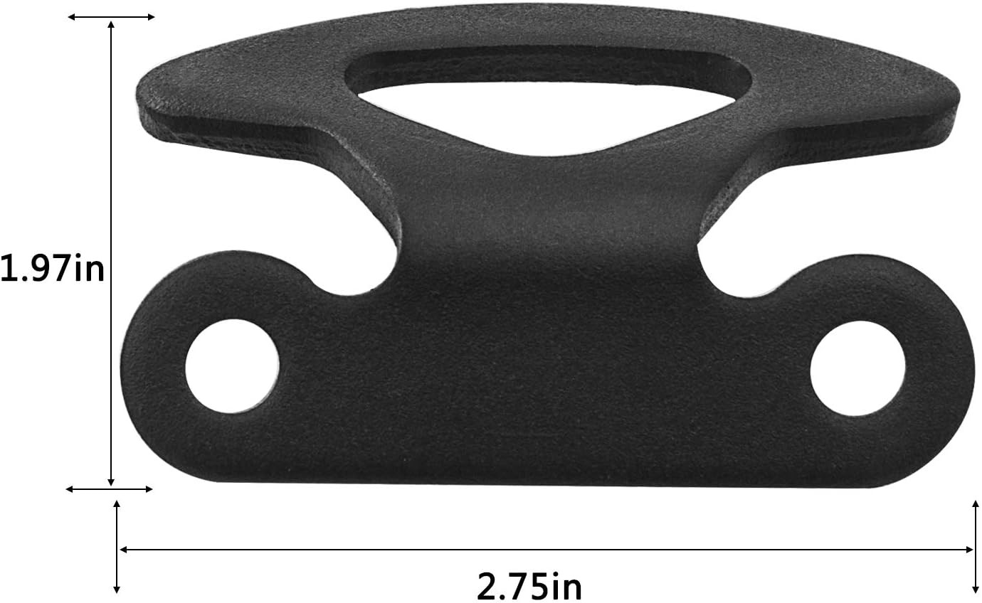 4-Pack Tie down Hooks Anchors Bracket Compatible for 2000-2017 Ford F150 Stylesi