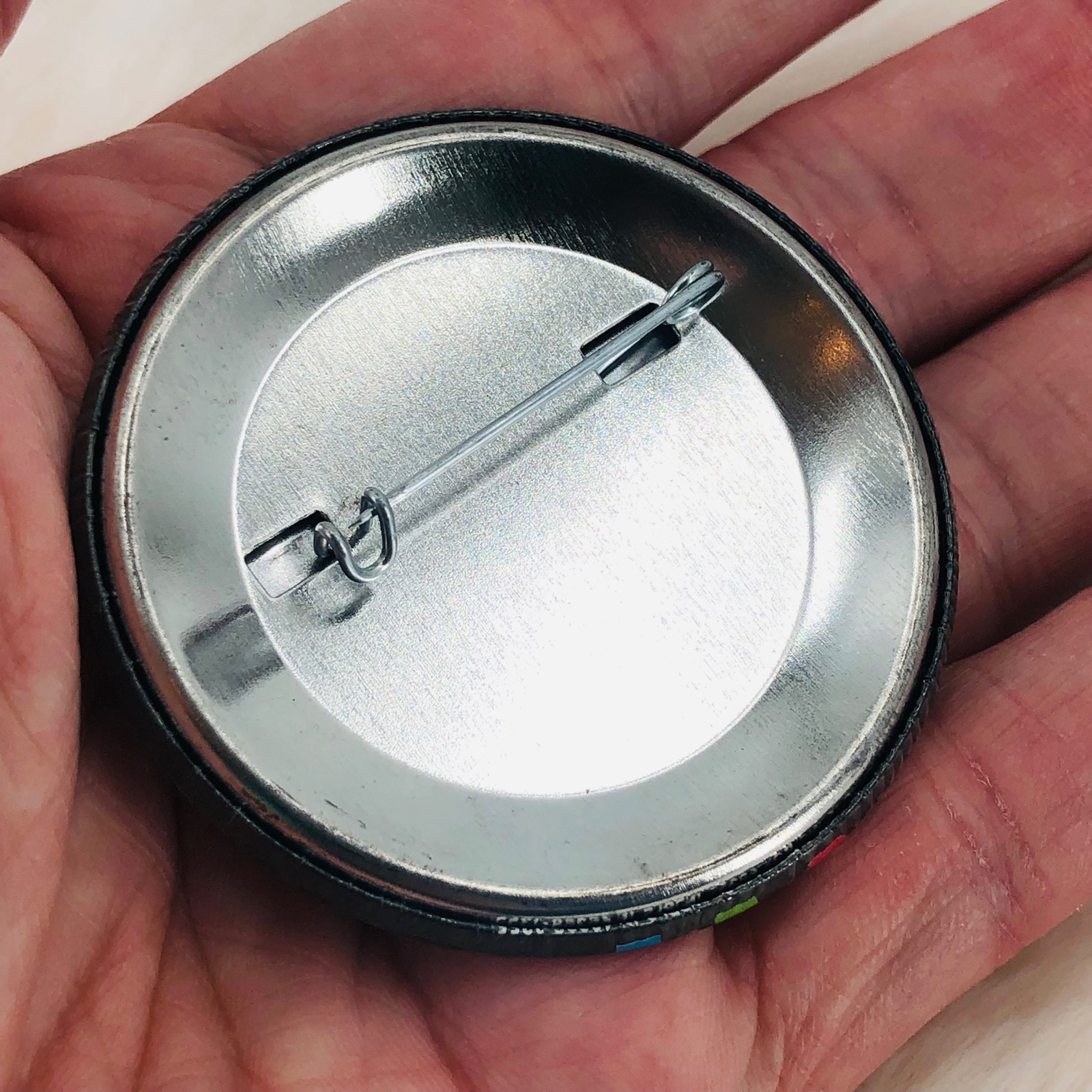 Vtg 80s TrueVision Computer Video Board Advertising 2" Button Pin