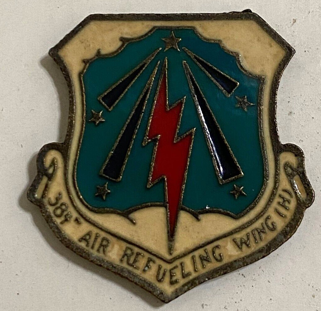 Air Force Metal Enamel Insignia 384th Air Refueling Wing (H)