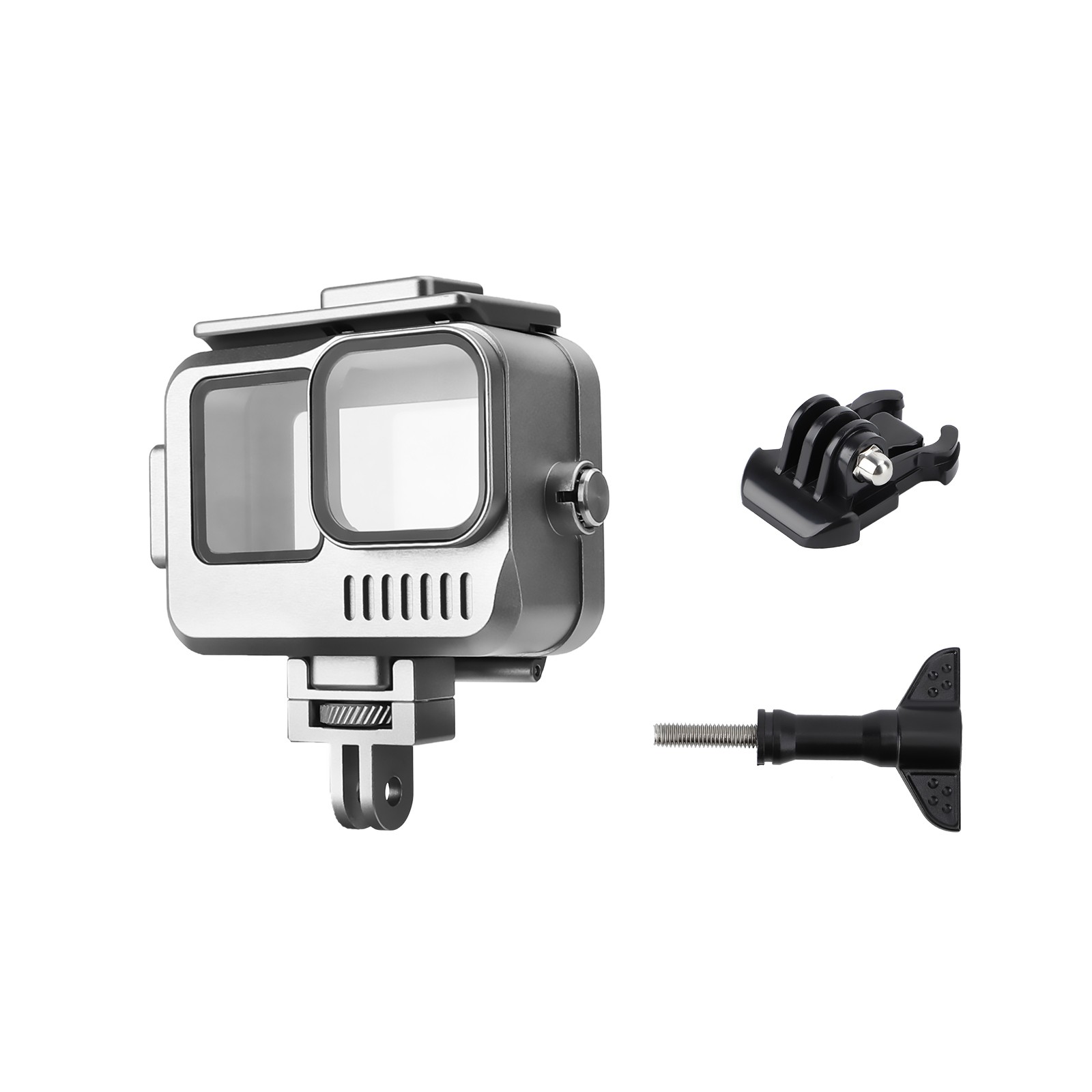 Metal Cage Hero Protective Frame Interface Expansion For GoPro 11/10/9 Camera
