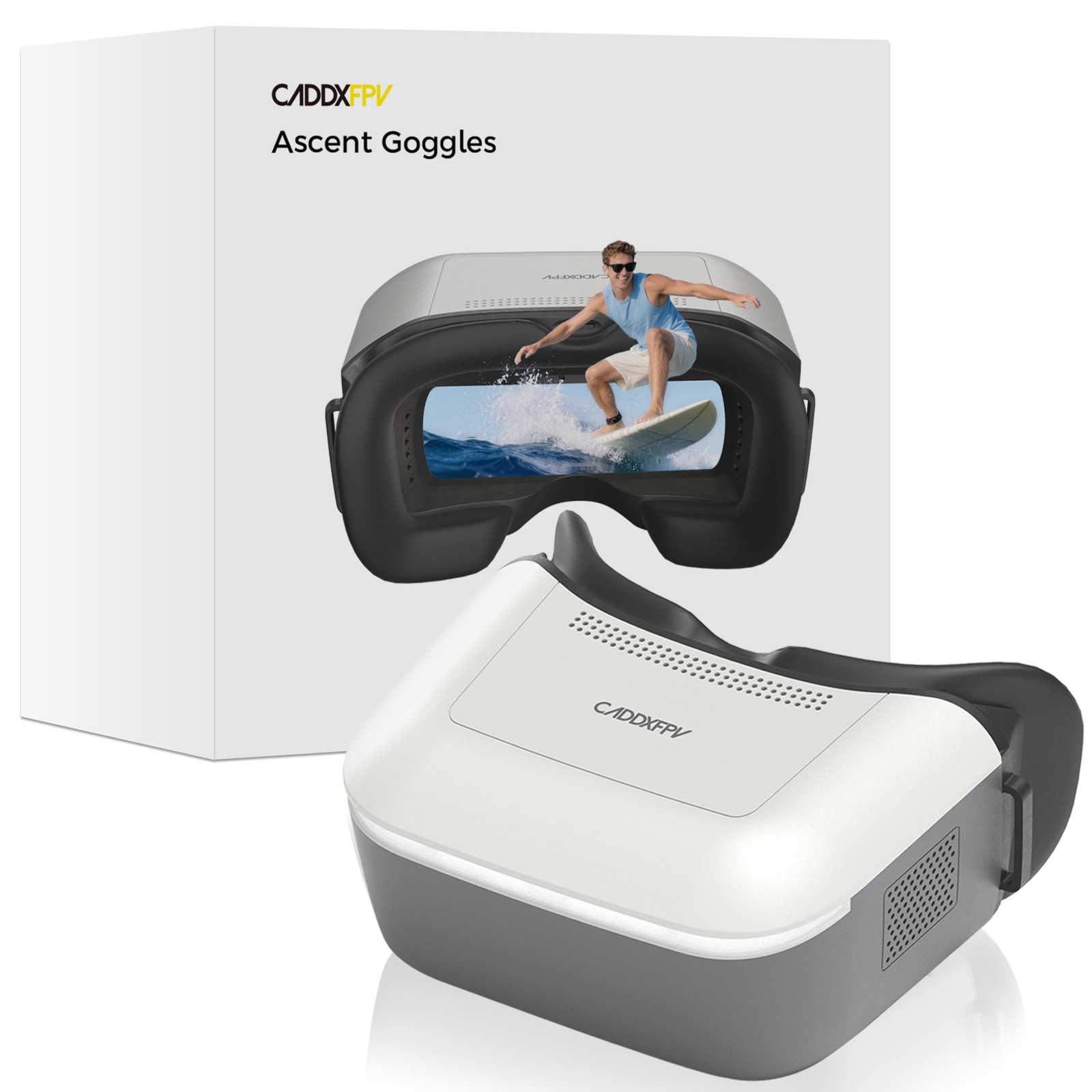 Walksnail Ascent HD Digital FPV Goggles – 1080P/60FPS, 58°FOV