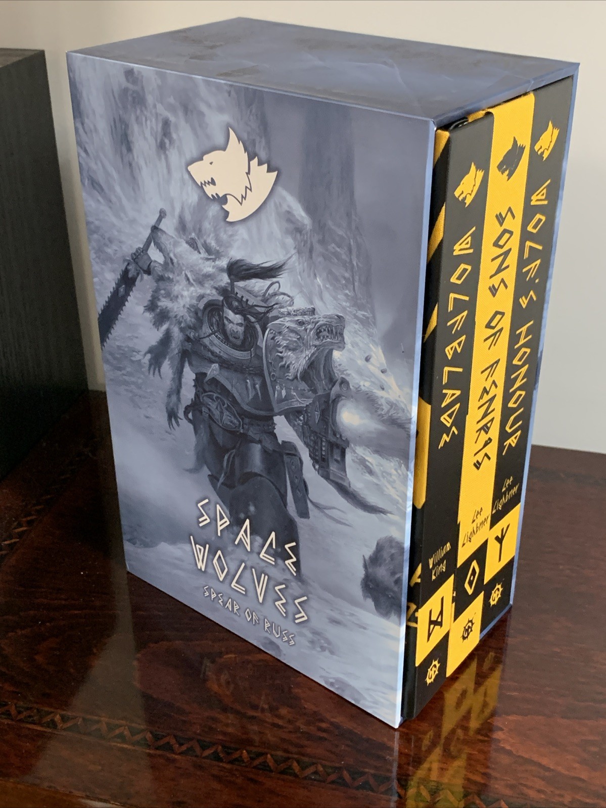 Space Wolves Spear Of Russ Black Library Hard Cover Lt Ed Book #347 Warhammer