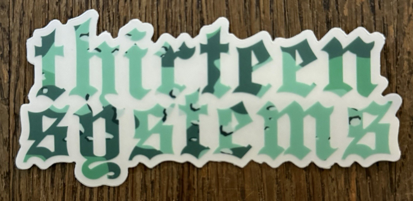 Thirteen Systems “Baja Chip Logo” Sticker