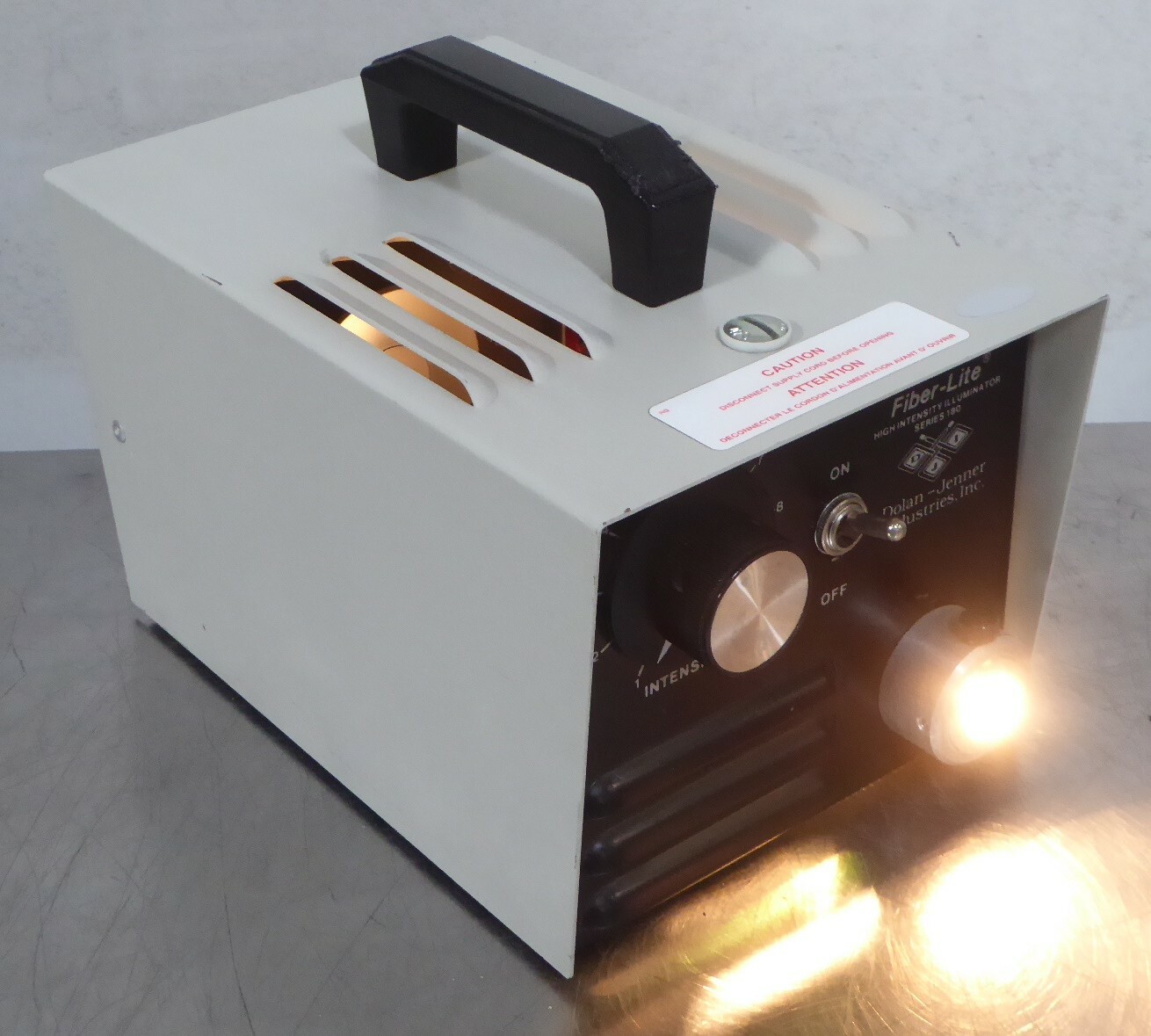 T166863 Dolan Jenner Fiber-Lite 180 Fiber Optic Illuminator Light Source