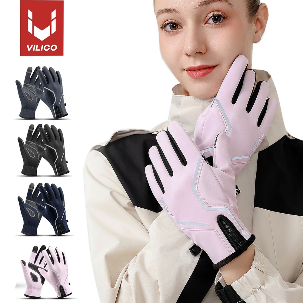 Winter Gloves for Men & Women Windproof Thermal Touch Screen Cold Weather Gloves