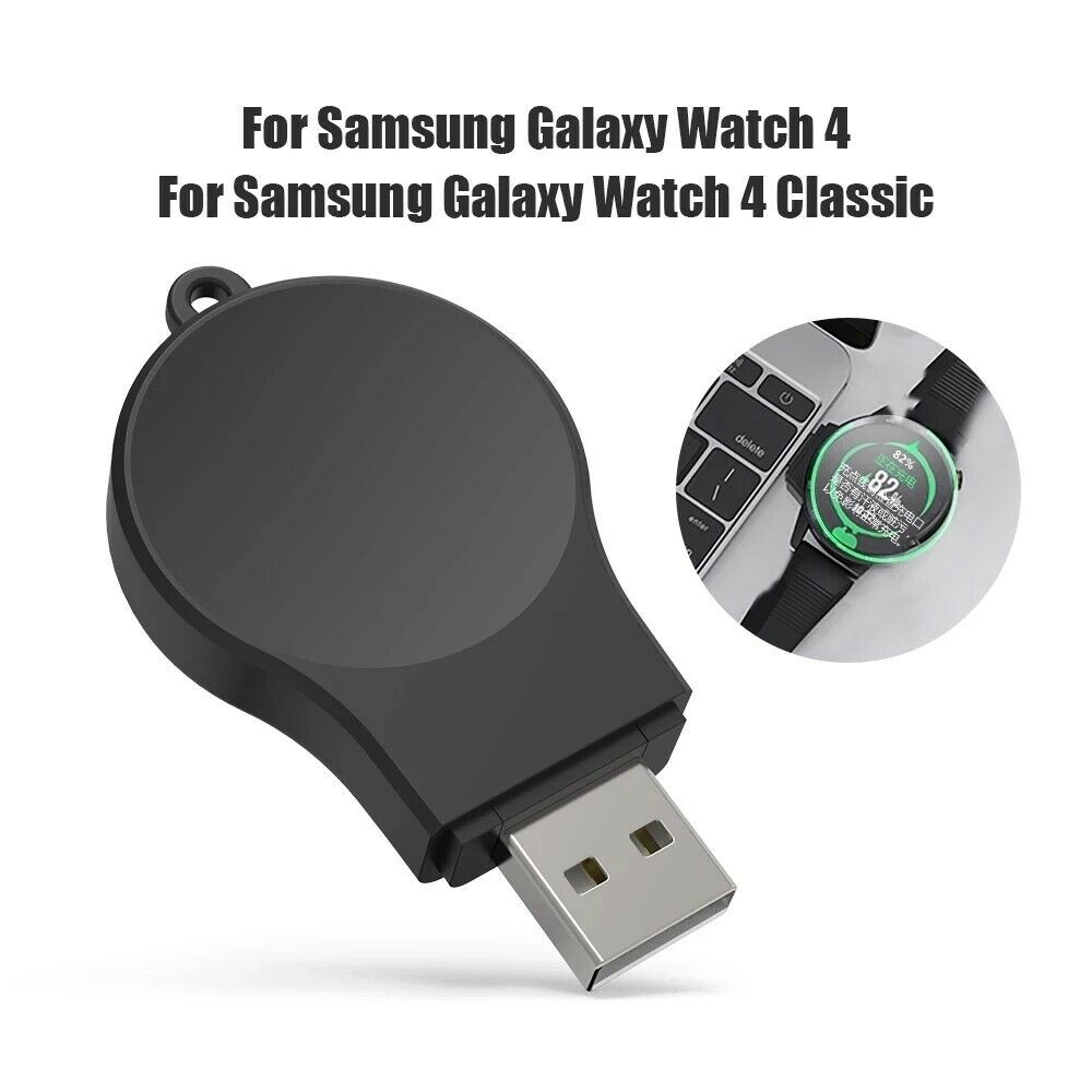 Mini USB Watch Charger Charging Cradle For Galaxy Watch 4 /4 Classic/Active 2 E