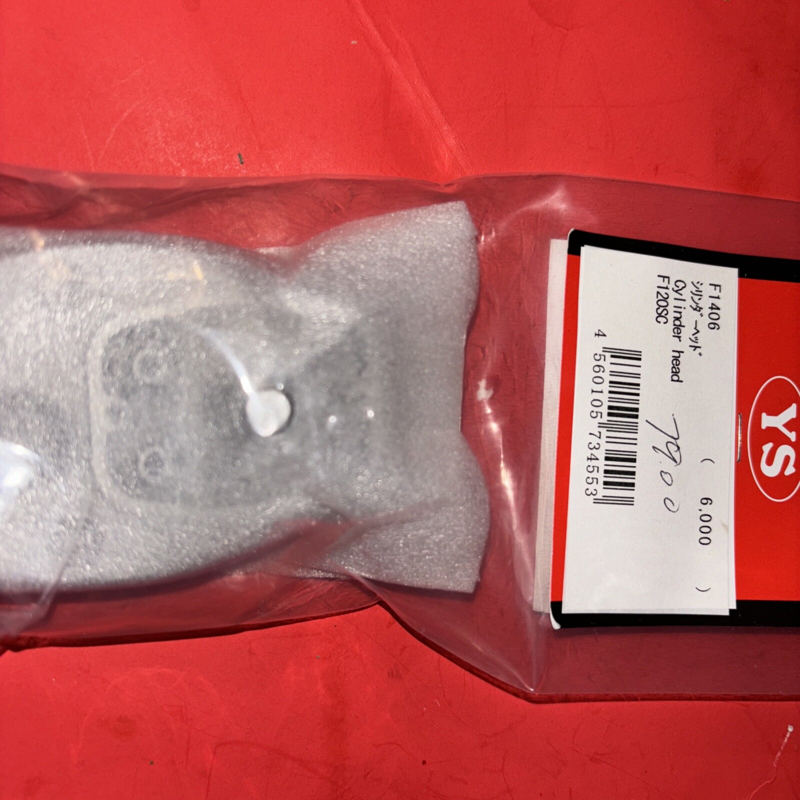 YS F120SC Head HEAD LESS VALVES NIP