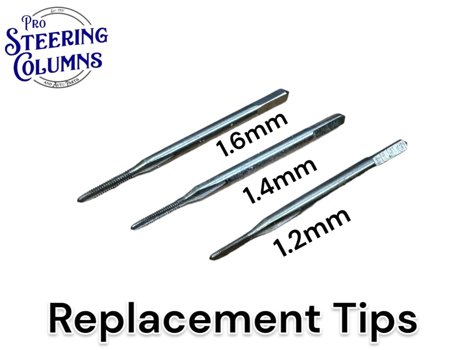 3 REPLACEMENT TIPS IGNITION LOCK CYLINDER ROLL PIN REMOVAL KIT FOR ACURA & HONDA