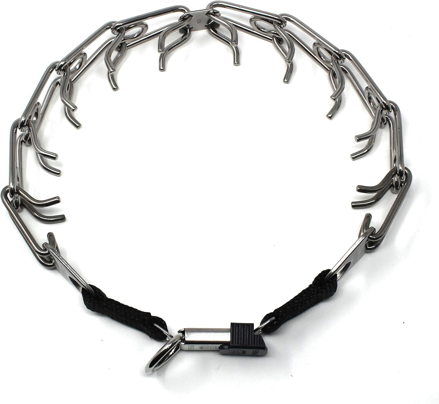 USED-Sprenger Stainless Steel Prong Dog Training Collar-Quick Release-4mm/24"
