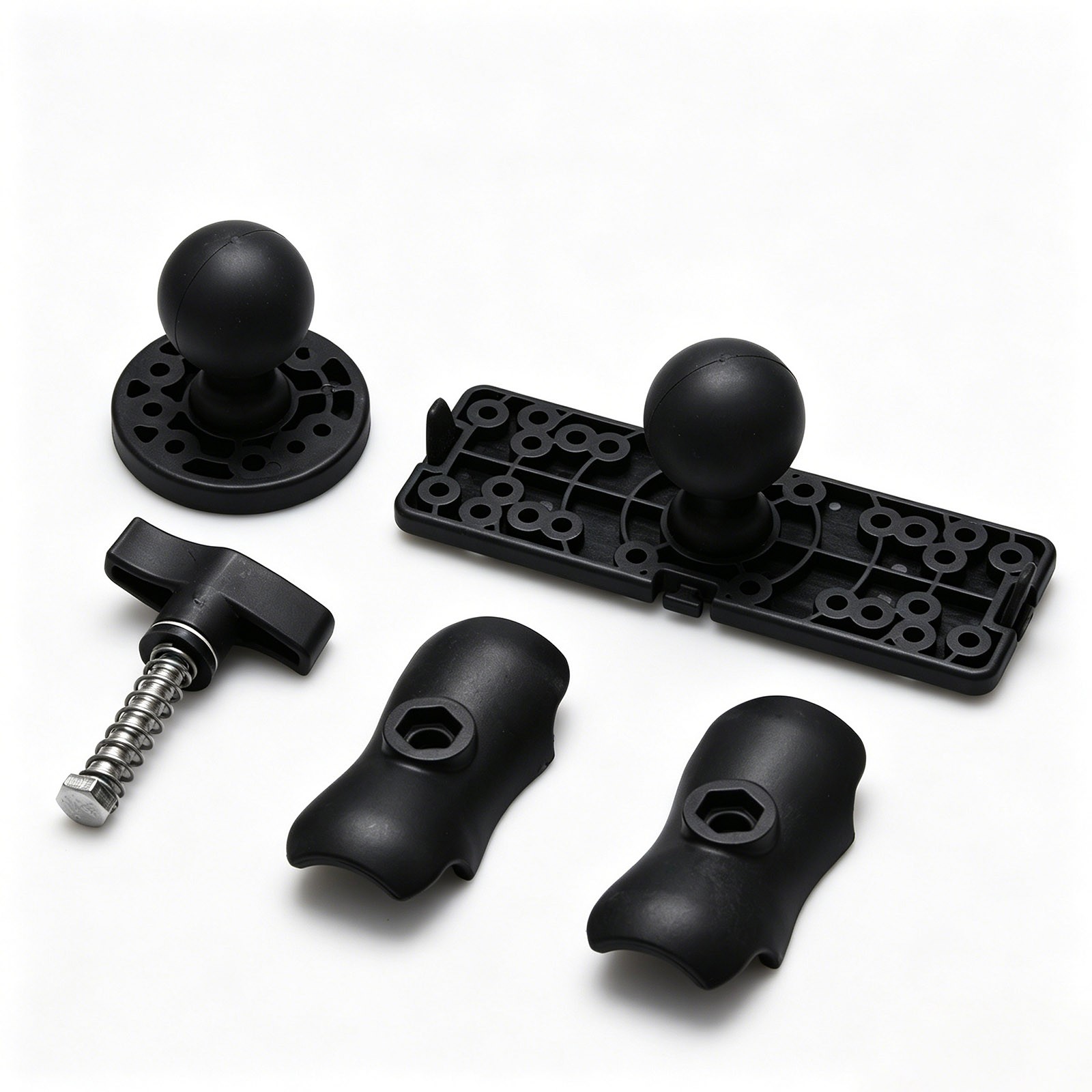 Adjustable Fish Finder Mount for Trolling 360 Quick Release Fits for Garmin