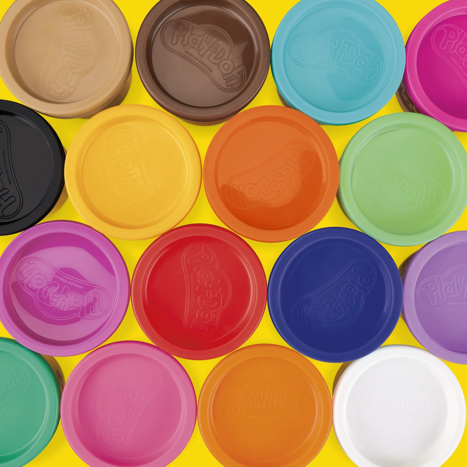 Play-Doh Modeling Compound 36-Pack Case of Colors, 36-Pack, Assorted Colors