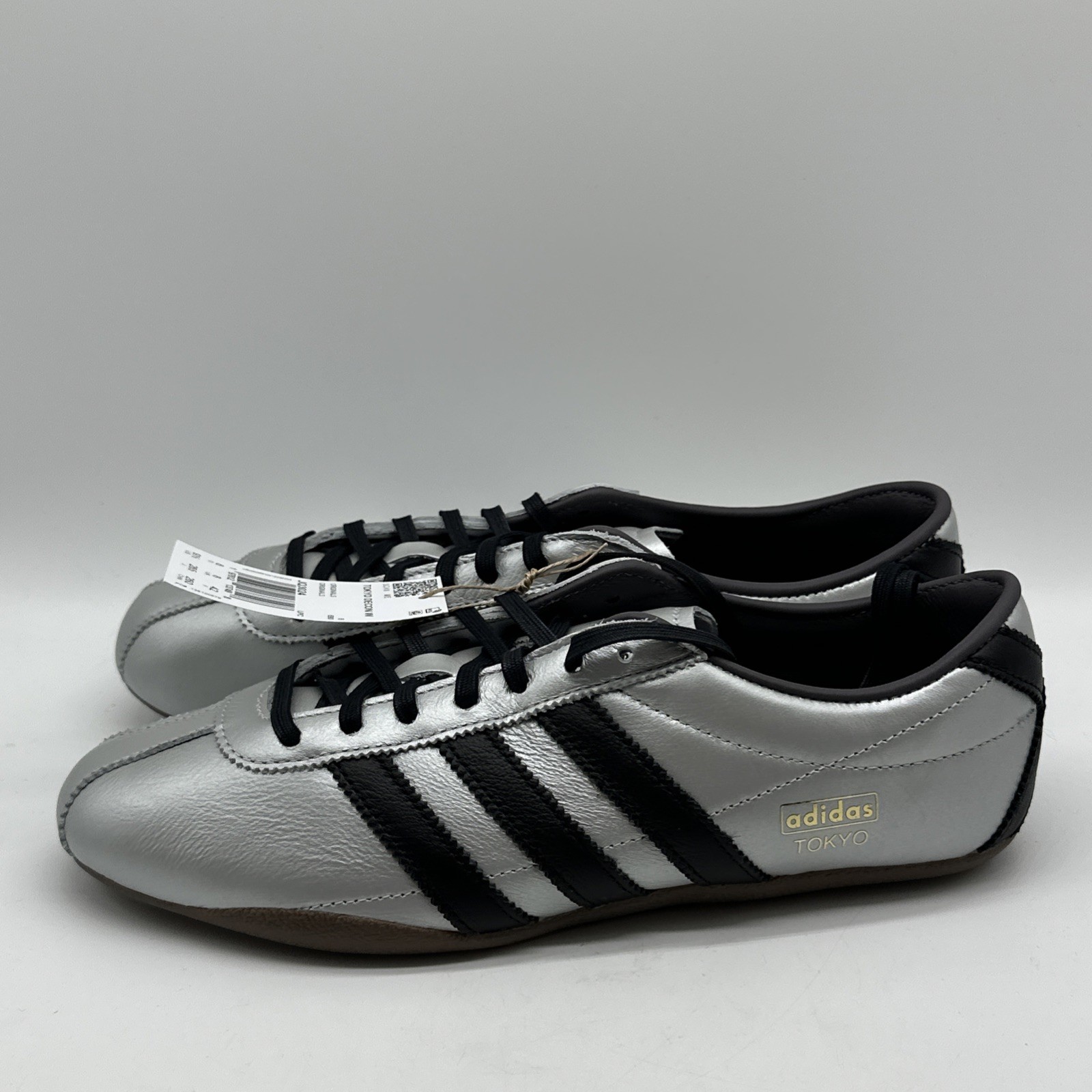 Adidas Originals Tokyo Silver Metallic Decon Women's 9.5 Core Black Gum JQ3024