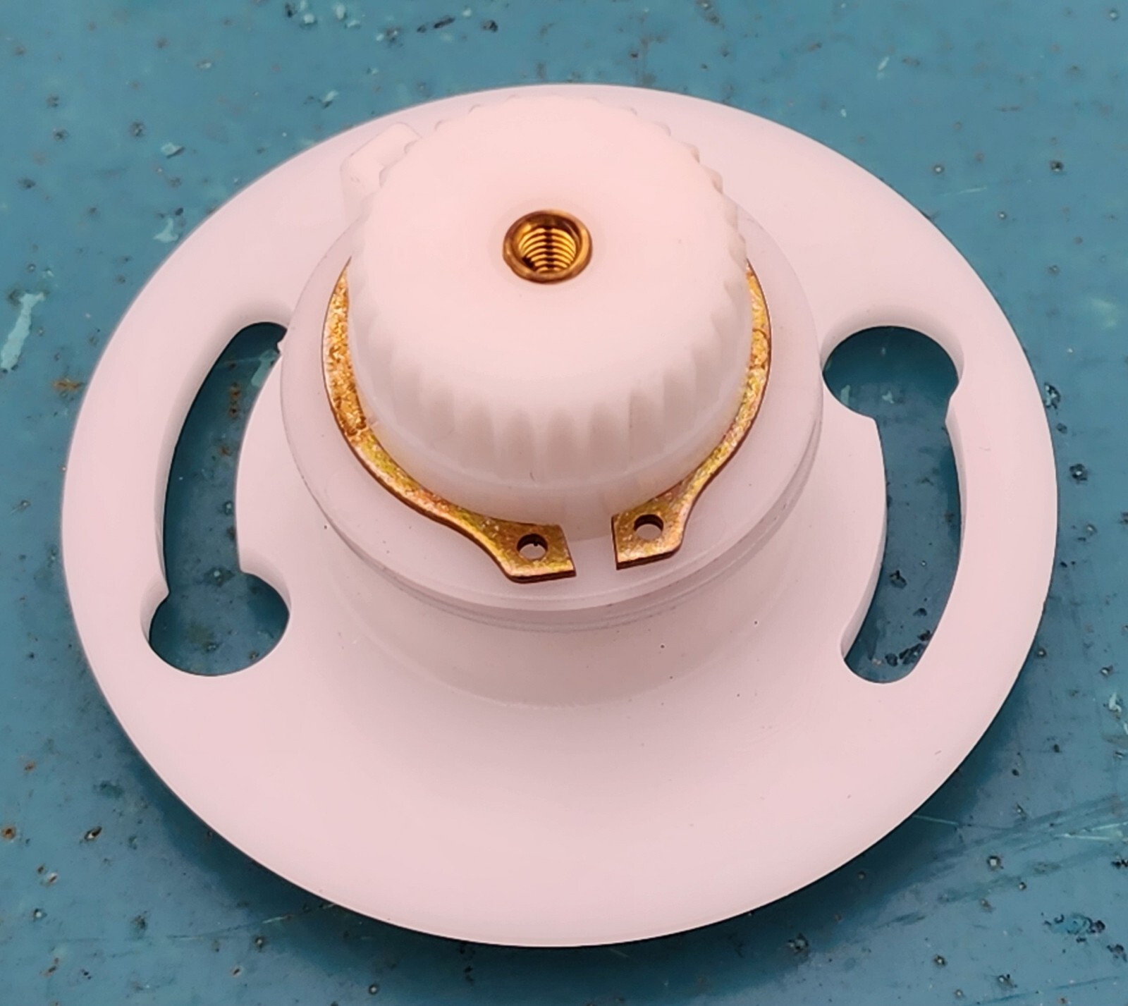 New ROHL 2303-0347 Escutcheon Hub Assembly With Extra Ring Intermediate Handle