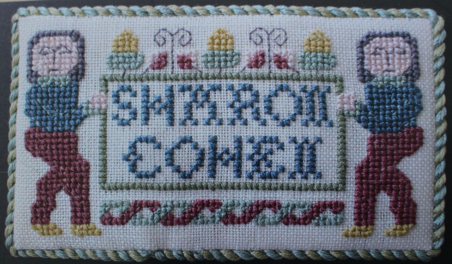 Boxer Name Badge - by Nostalgic Needle