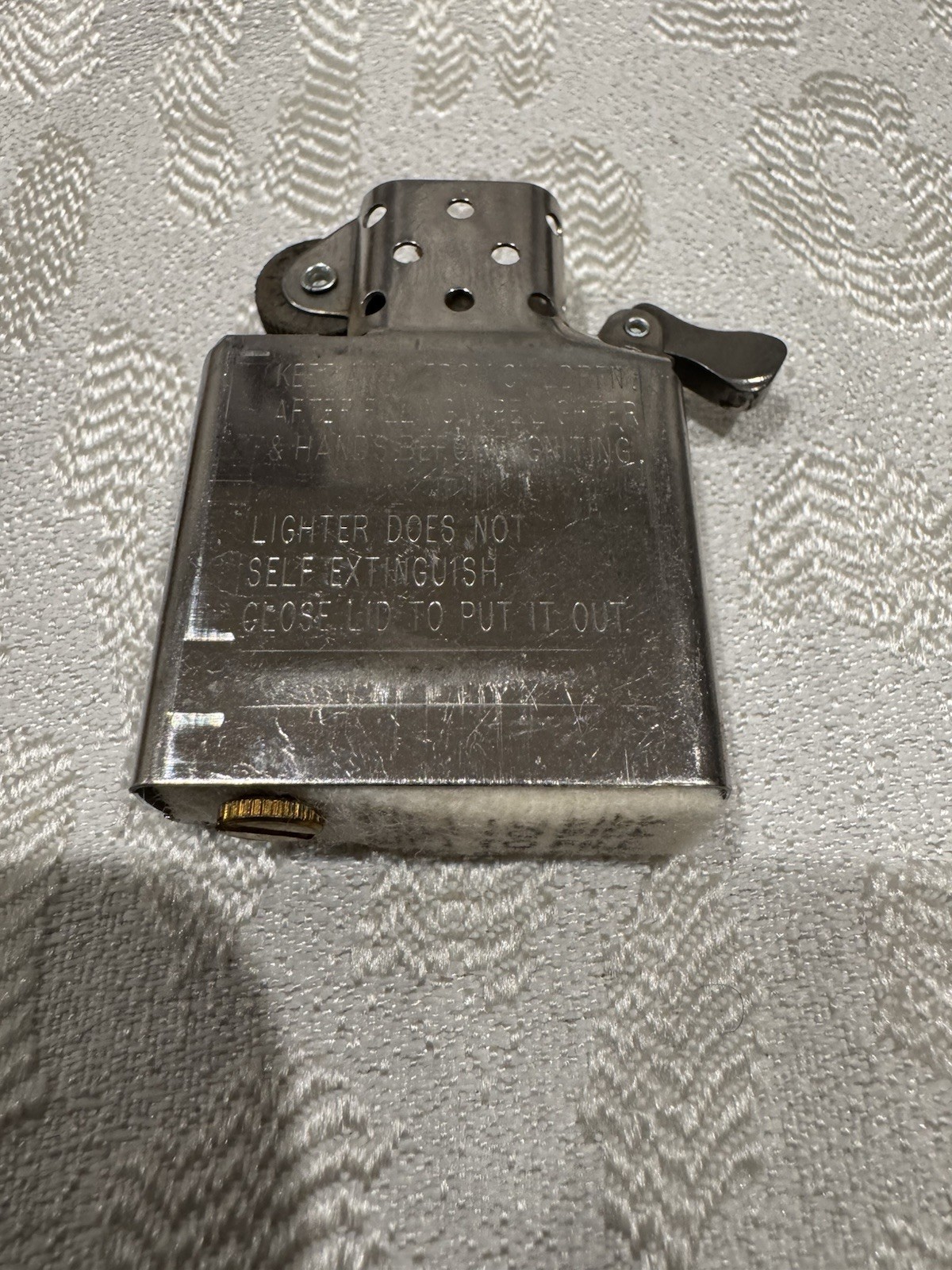 zippo lighter F 06. Good Condition