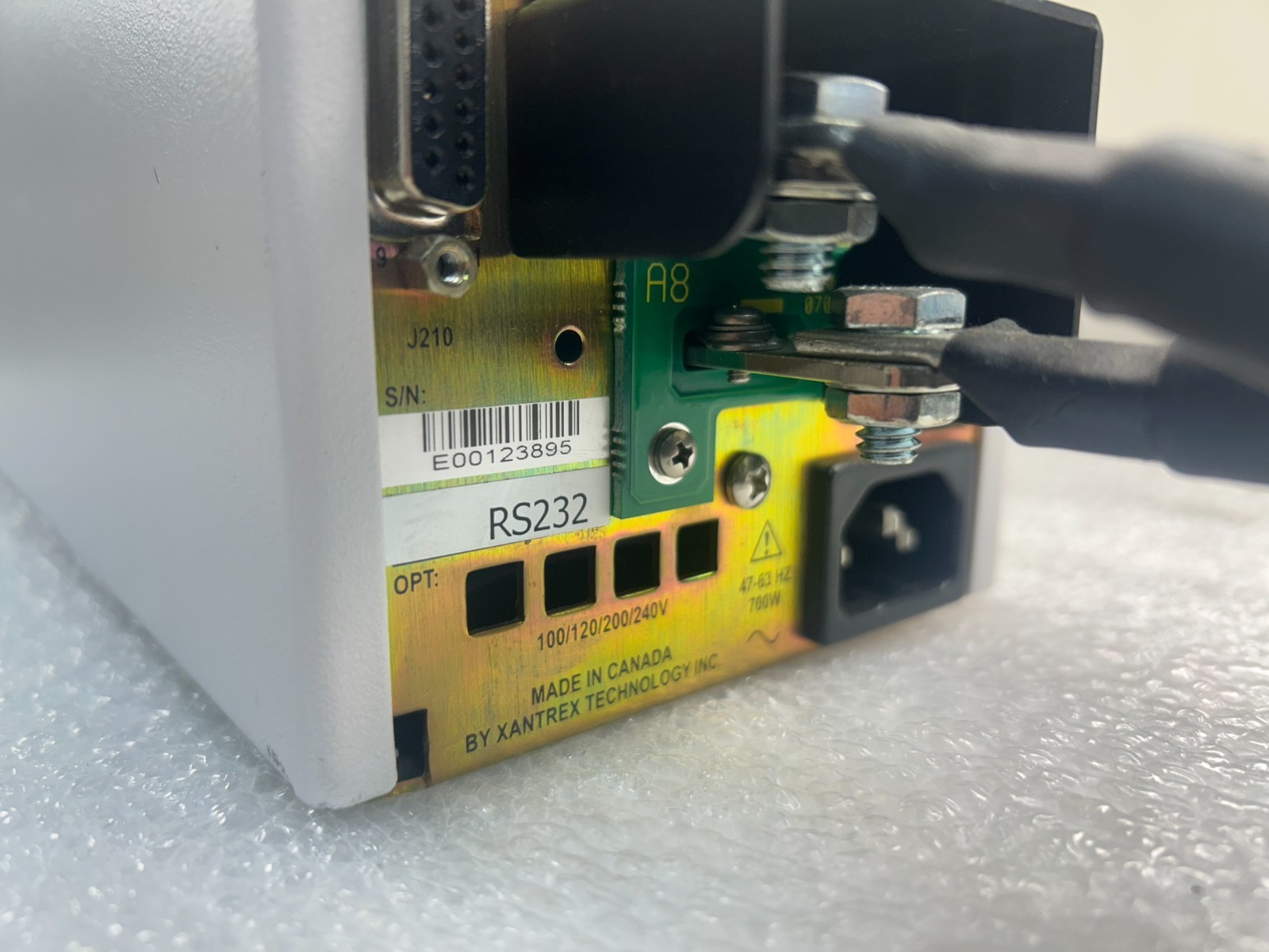 Xantrex XPD 7.5-67 Regulated DC Power Supply - Powers up!