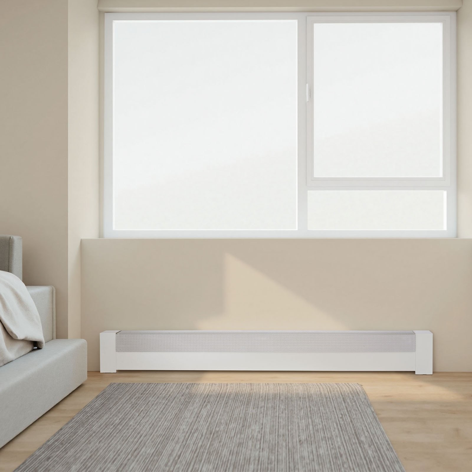 VEVOR Baseboard Heater Covers, Basic Series 5 ft Standard Electric Heating Unit