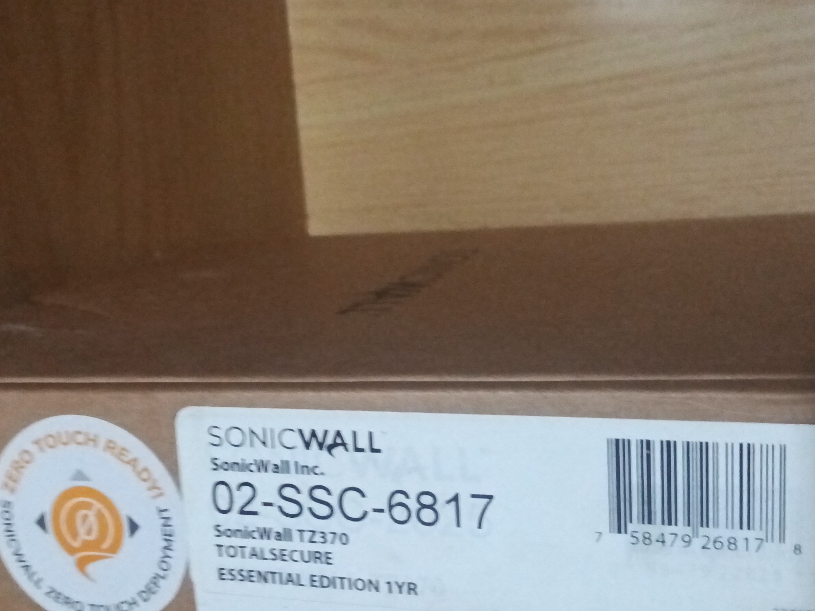 Sonicwall 02-SSC-6817 TRANSFER READY