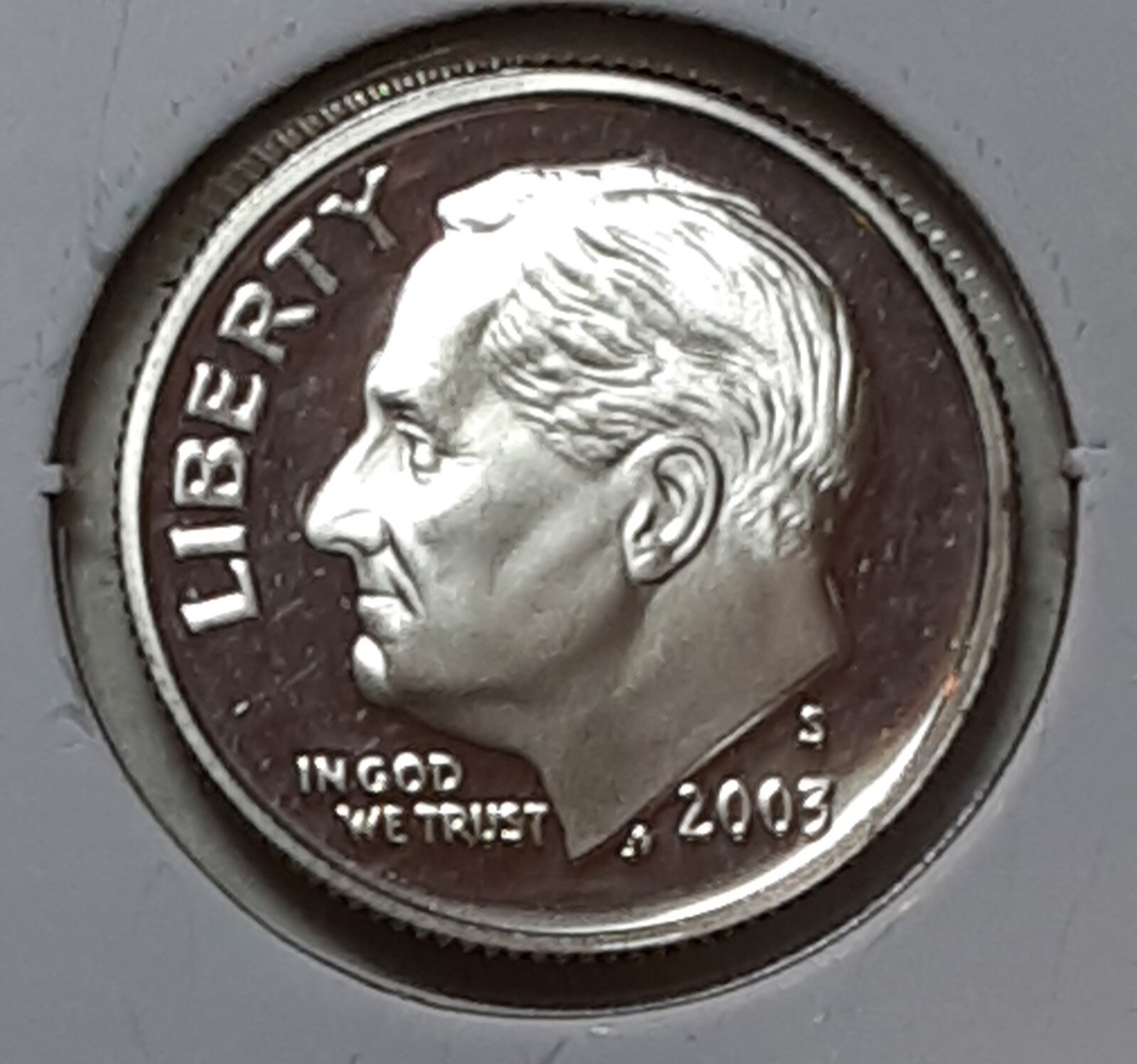 2003 Roosevelt Dime  S - PROOF - SILVER