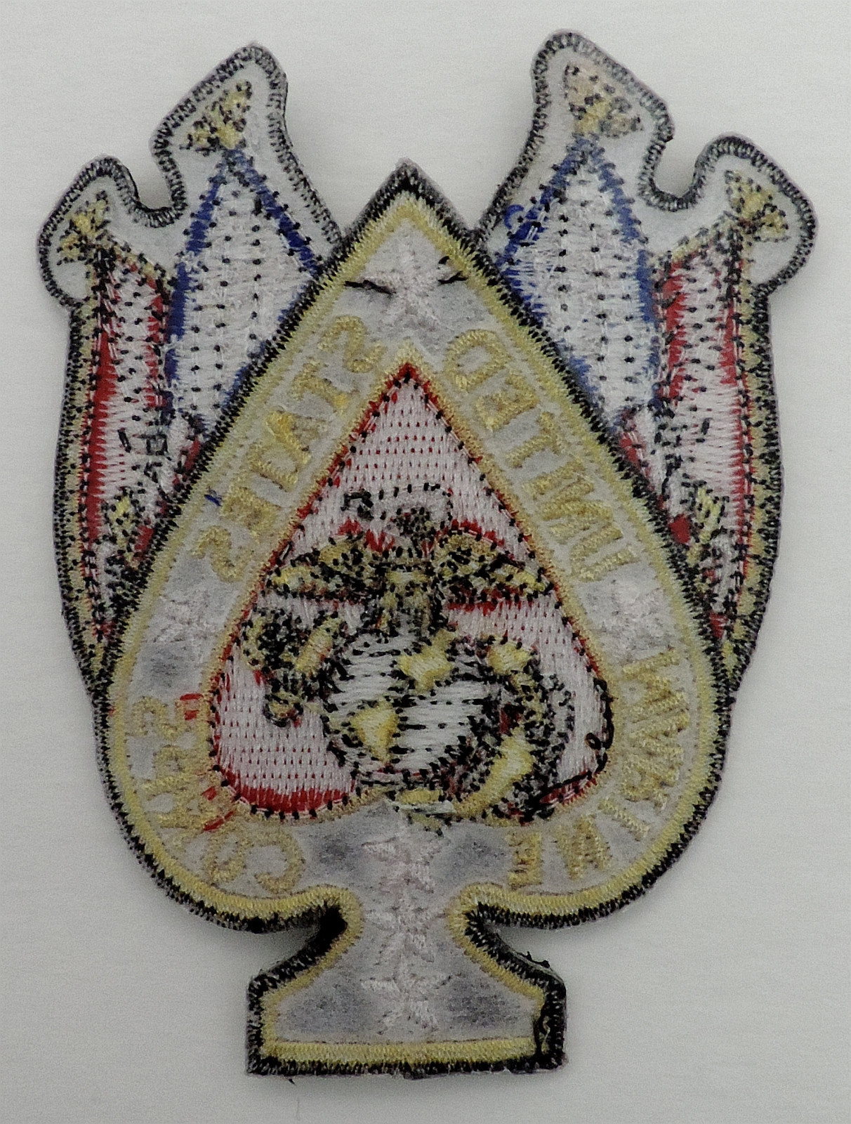 UNITED STATES MARINE CORPS SPADE 3.5" Patch