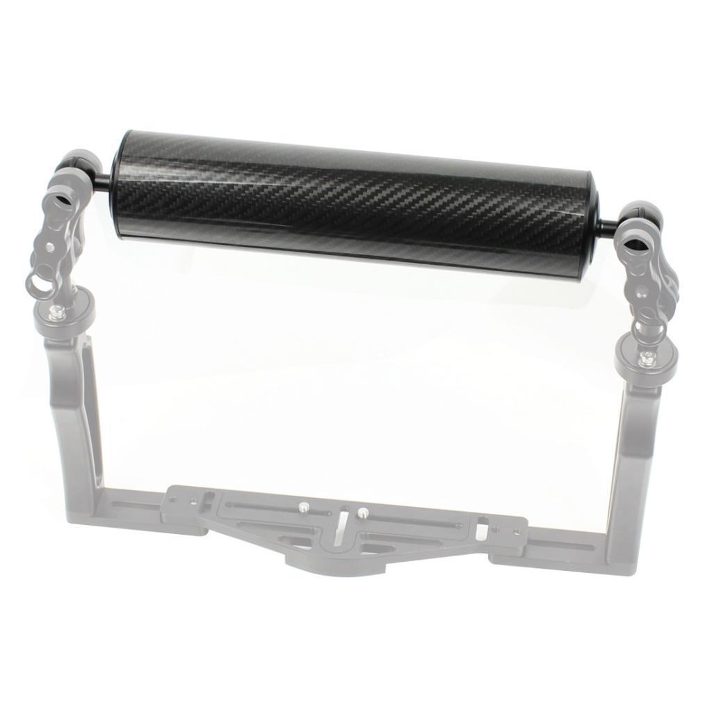 Black D60mm Carbon Aquatic Arm Camera Bracket Tray Universal