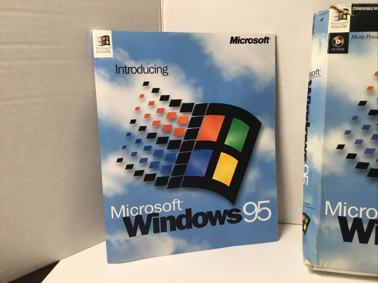 Microsoft Windows 95 Up Grade CD ROM And Key Promotional Sample.